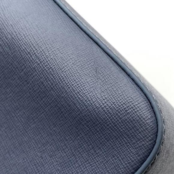 Furla Zipper Leather Crossbody Bag Blue - Picture 8 of 9